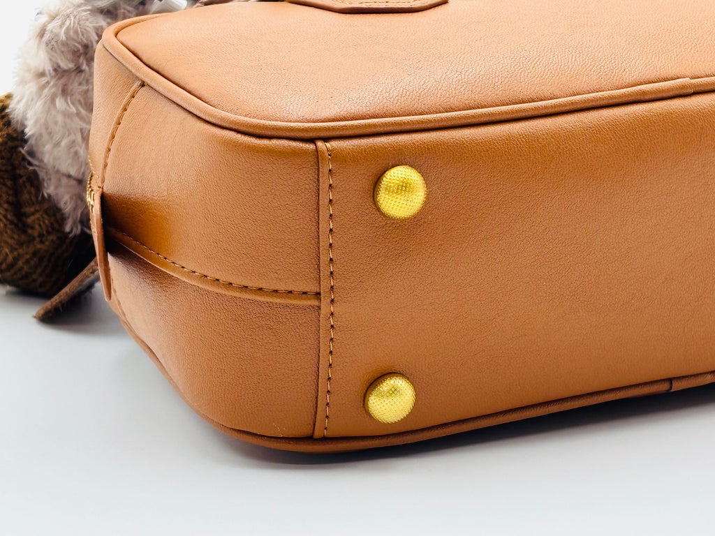 LÉORA Vintage Mini Boston Bag