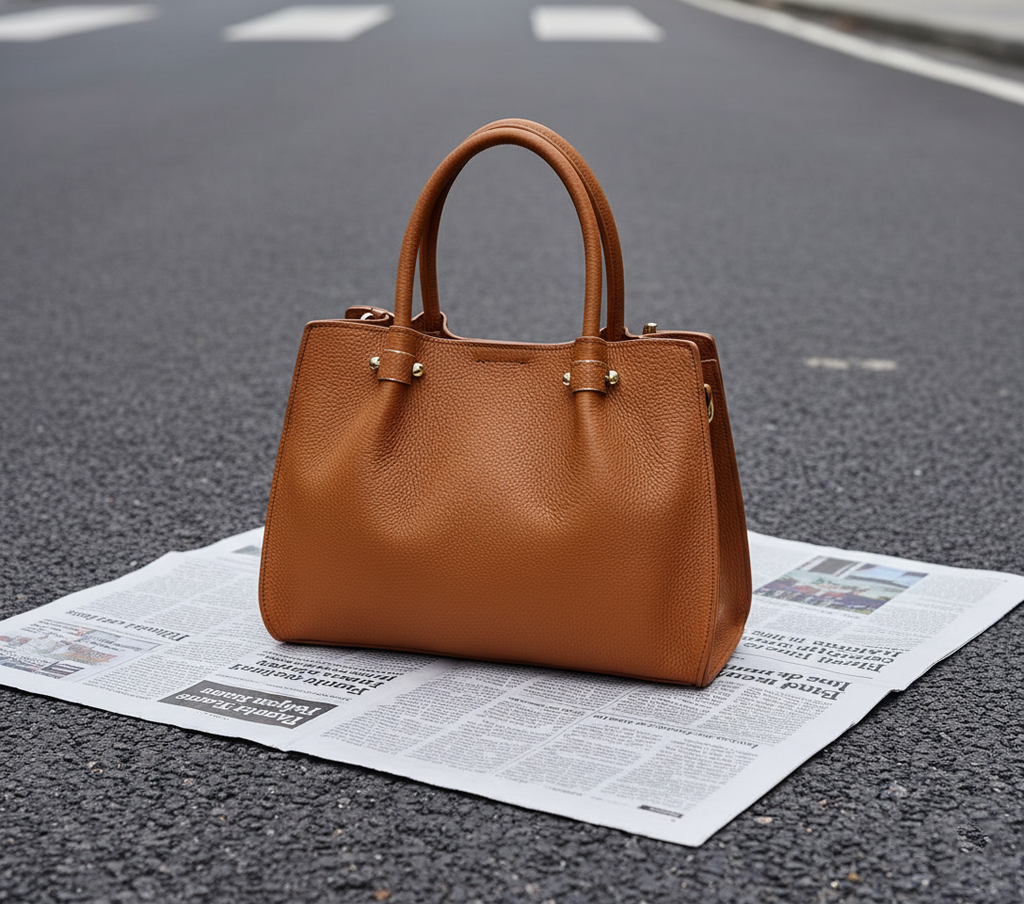 LÉORA Everyday Tote-Leather Work Bag