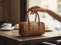 LÉORA Vintage Mini Boston Bag