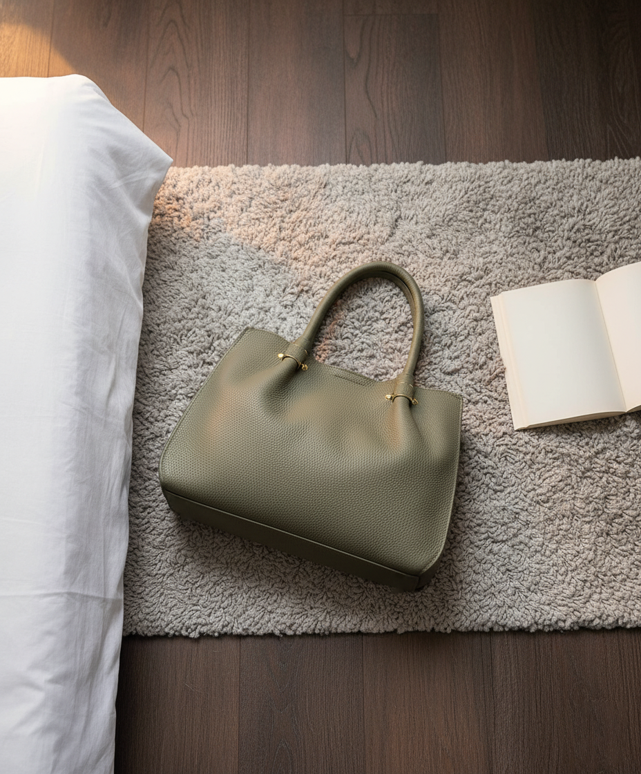 LÉORA Everyday Tote-Leather Work Bag