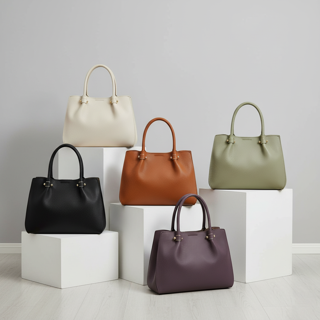 LÉORA Everyday Tote-Leather Work Bag