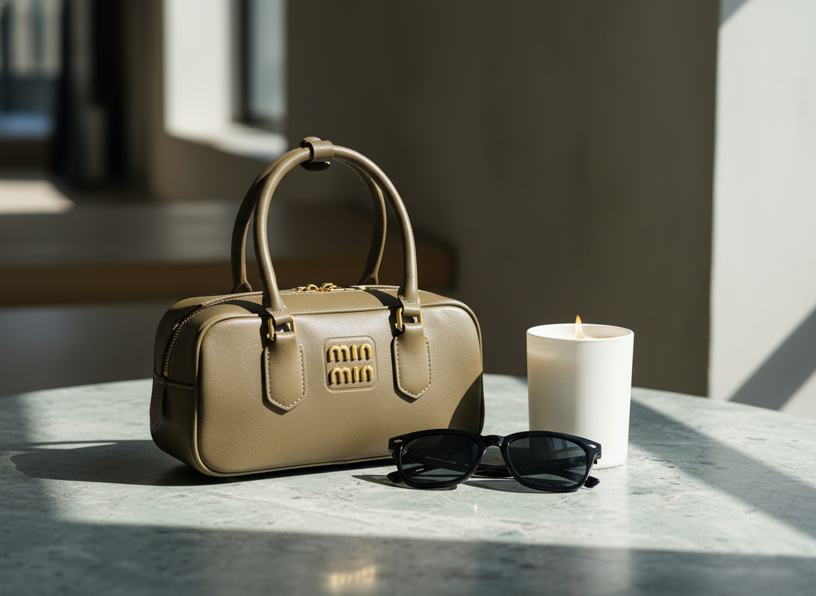 LÉORA Vintage Mini Boston Bag
